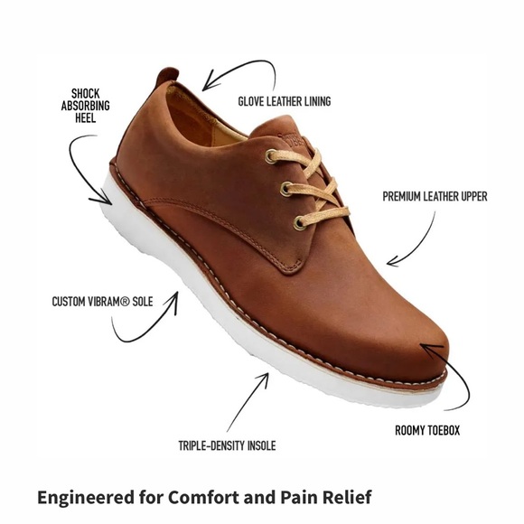 NEW Hubbard free suede shoes for men - Picture 7 of 9